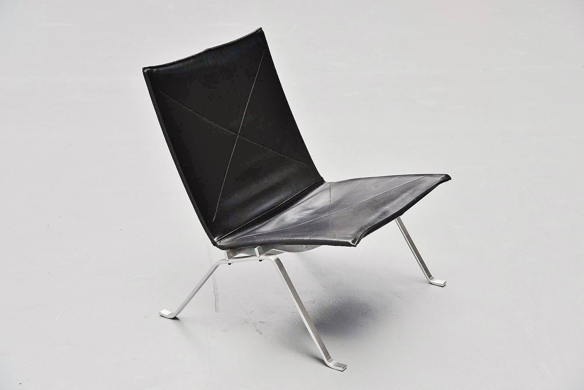 Mid-20th Century Poul Kjaerholm PK22 Lounge Chair E Kold Christensen, 1956