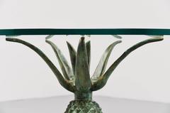 Maison Jansen Pineapple Coffee Table in Bronze, France, 1970