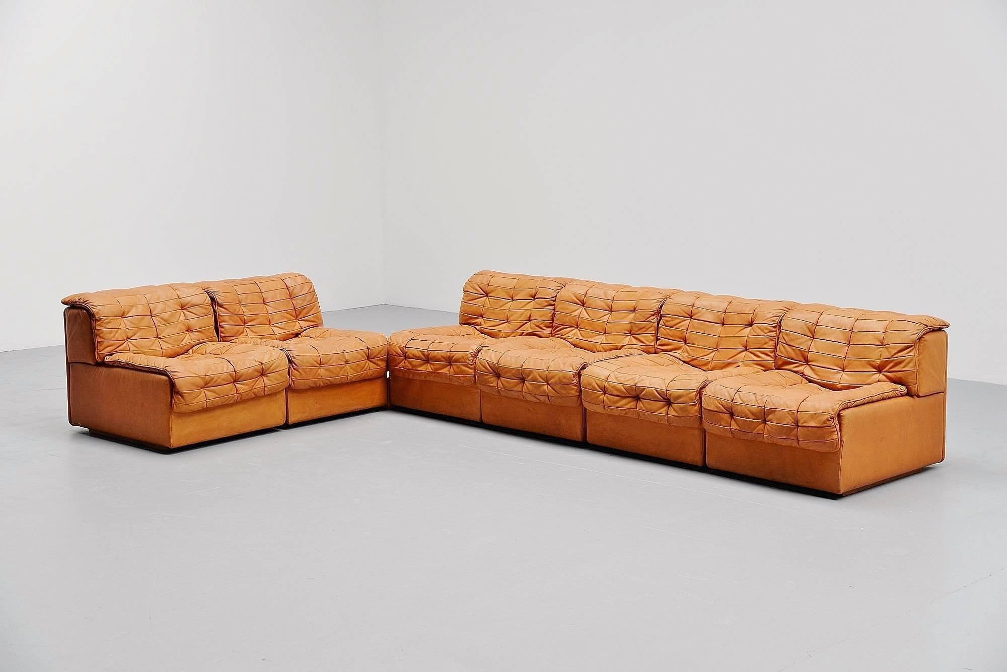 De Sede DS11 Patchwork Element Sofa, Switzerland, 1970 1