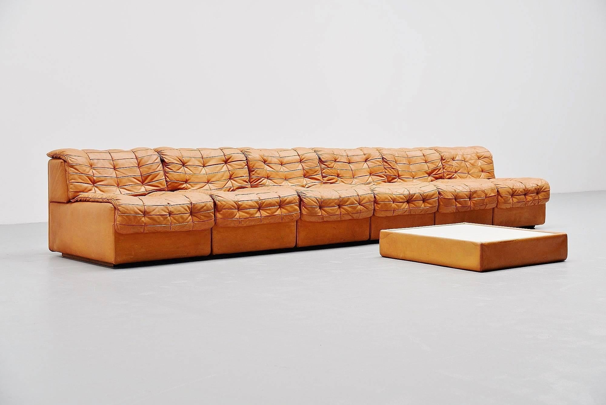 Mid-Century Modern De Sede DS11 Patchwork Element Sofa, Switzerland, 1970