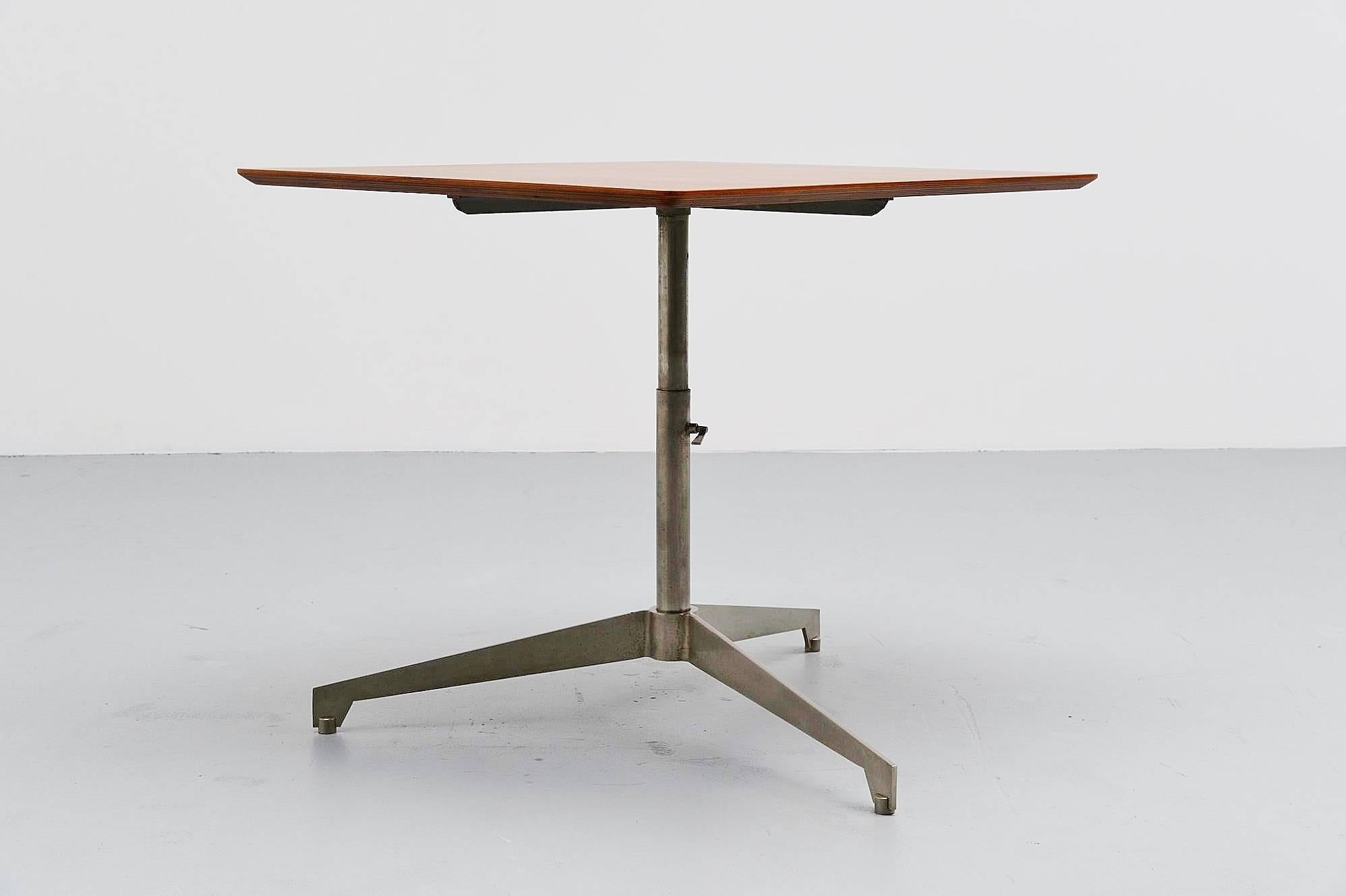 Osvaldo Borsani Adjustable Table Tecno, Italy, 1960 1