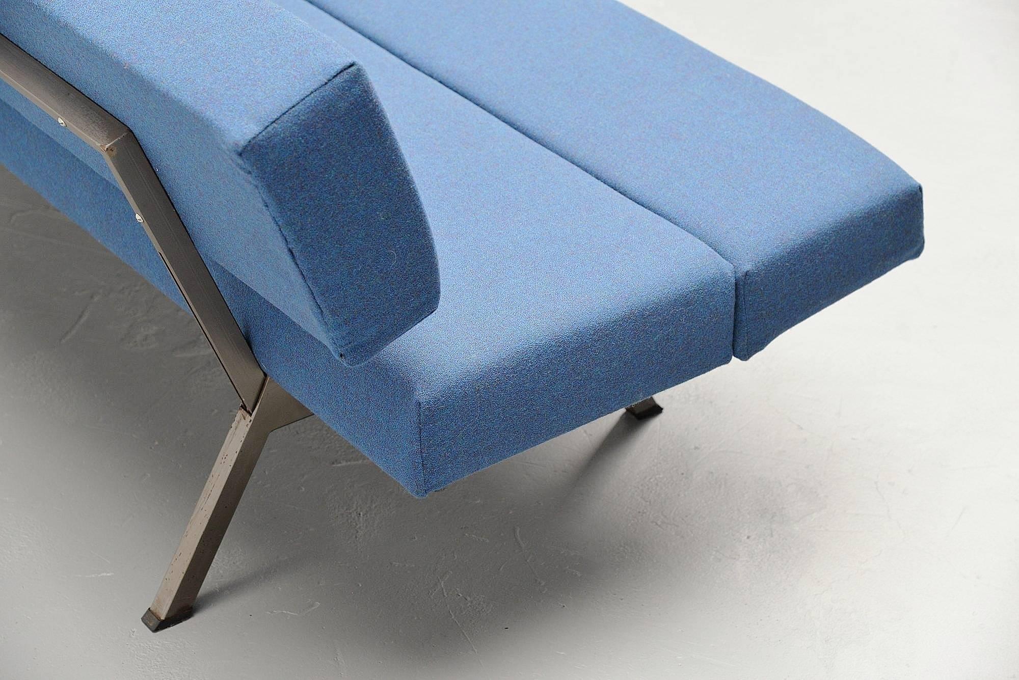 Fabric Dutch Modernist Daybed Sofa, 1960