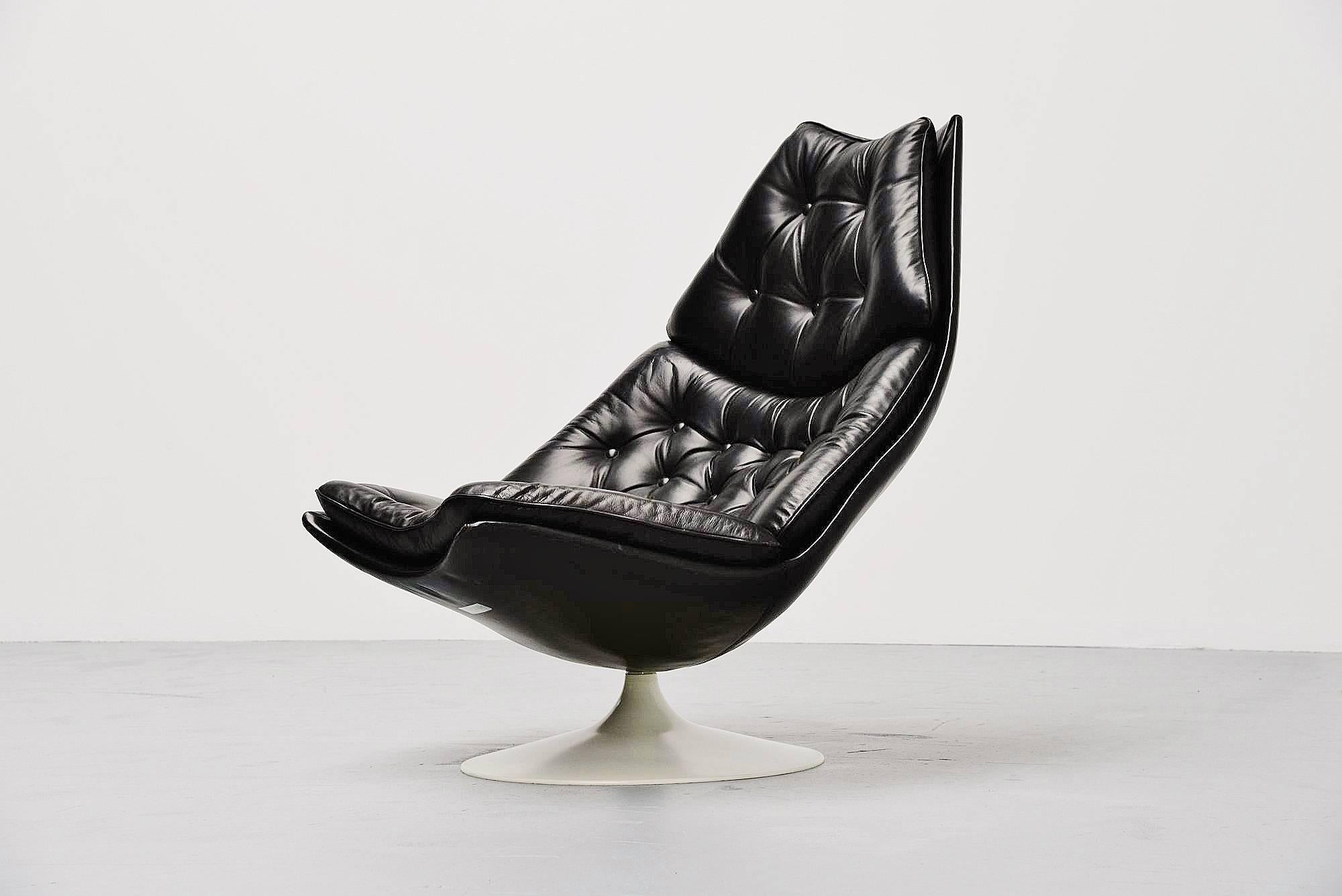 Geoffrey D Harcourt F588 Lounge Chair Artifort, 1974 2