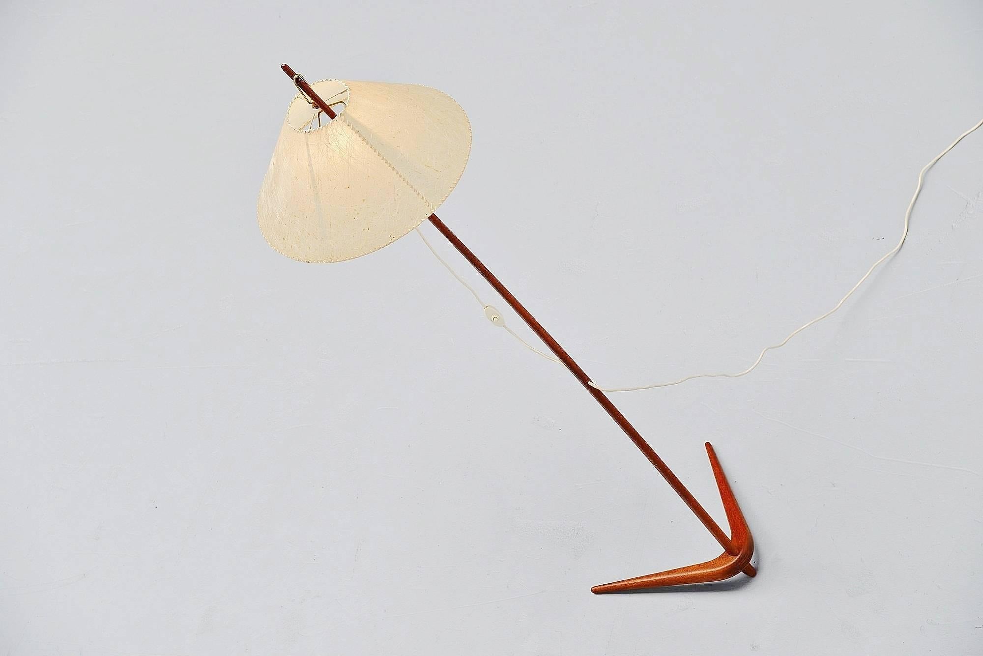 J.T. Kalmar Dornstab Floor Lamp, Austria, 1947 1