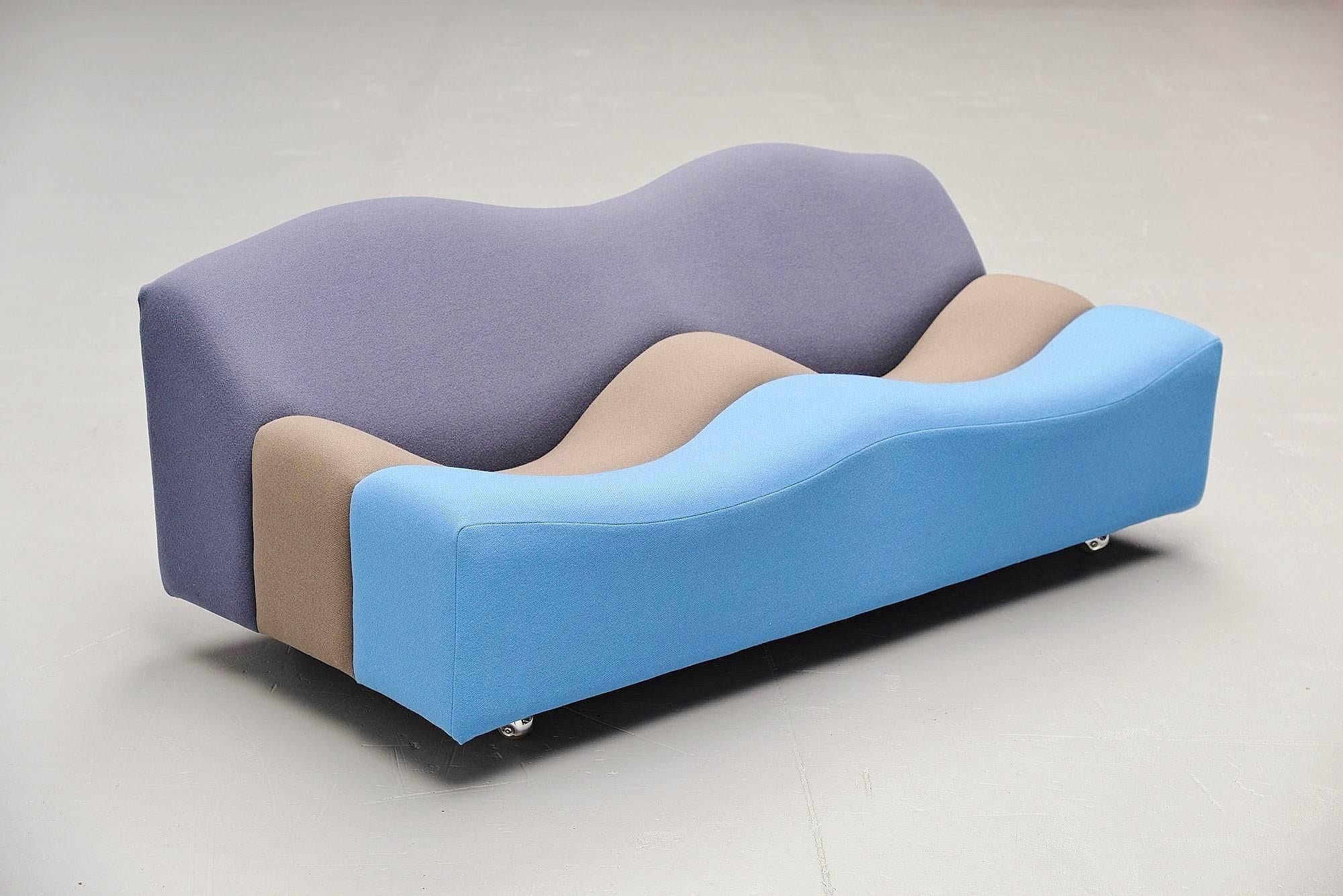 Pierre Paulin ABCD Sofa Set, Artifort, 1968 In Excellent Condition In Roosendaal, Noord Brabant