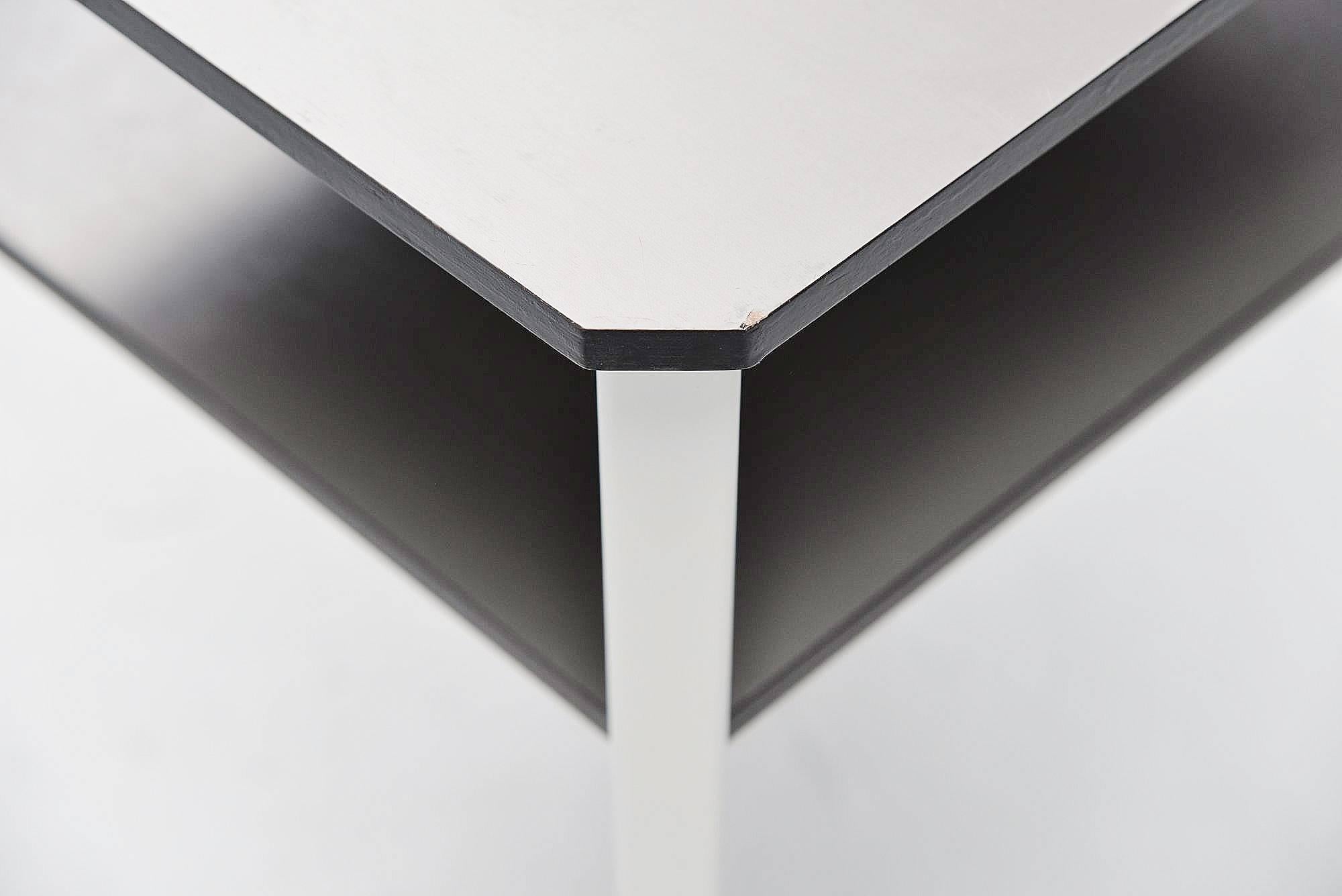 Lacquered Wim Rietveld Rebel Side Tables Ahrend, 1960