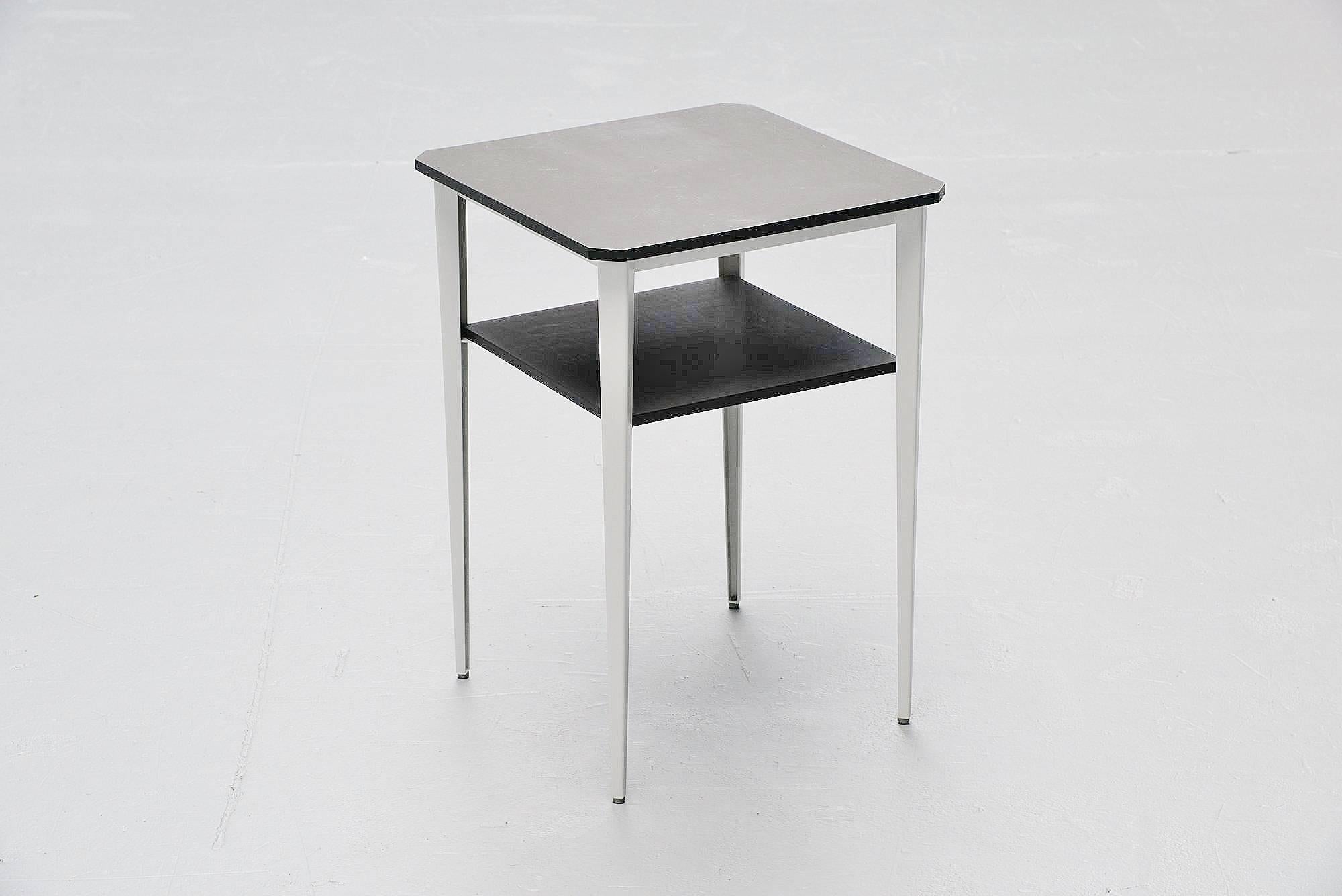 Wim Rietveld Rebel Side Tables Ahrend, 1960 In Excellent Condition In Roosendaal, Noord Brabant