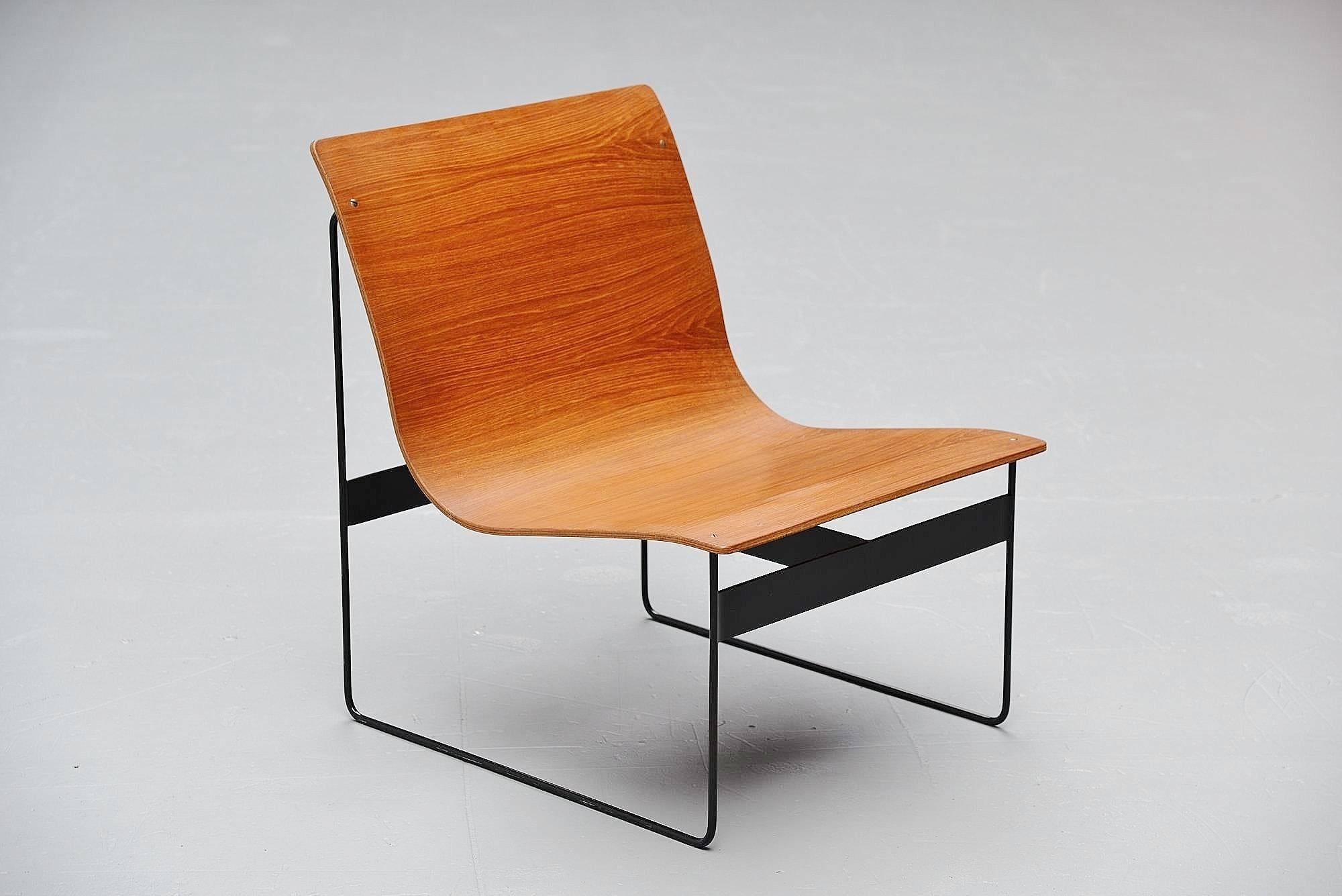 Günter Renkel Lounge Chairs for Rego, Germany, 1959 In Good Condition In Roosendaal, Noord Brabant