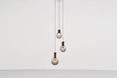 RAAK Maxi Globe Pendant Set, Amsterdam, 1965