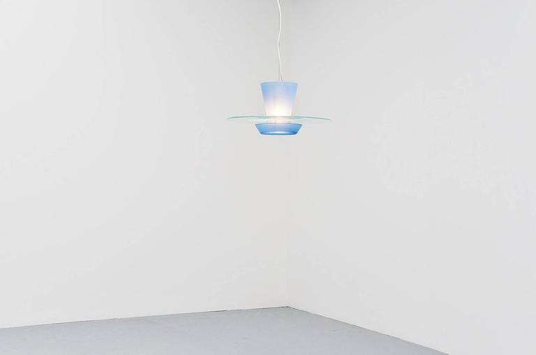 Giuseppe Ramella Zefiro Pendant Lamp by Arteluce, Italy, 1987 at