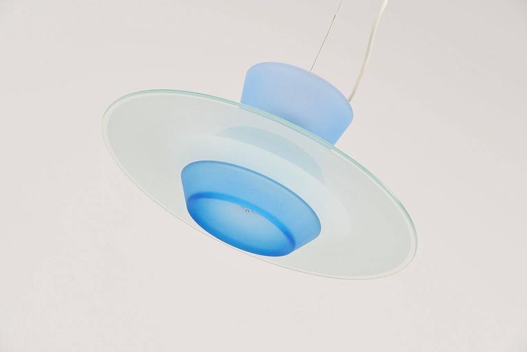 Giuseppe Ramella Zefiro Pendant Lamp by Arteluce, Italy, 1987 at