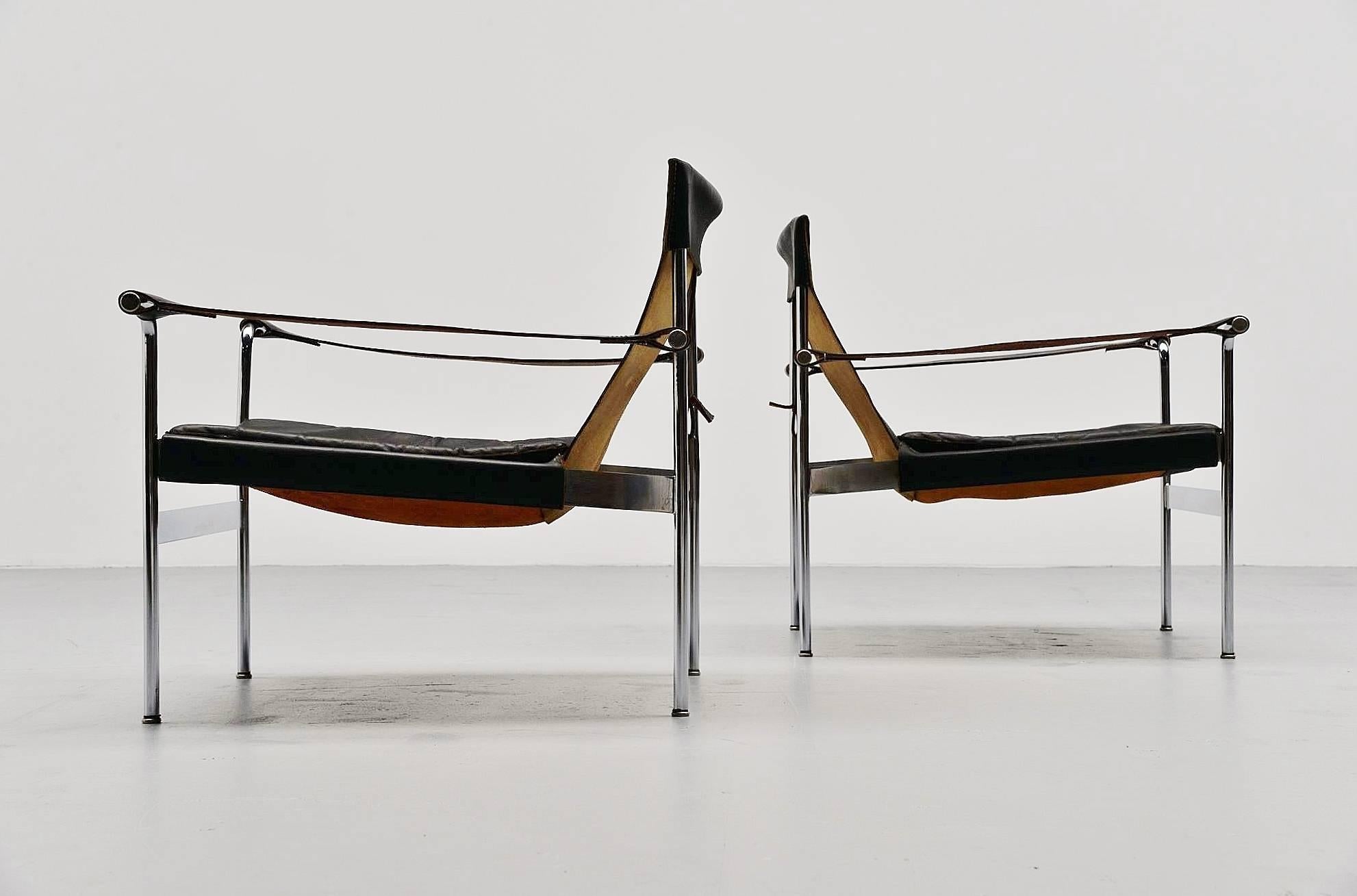 Hans Konecke Tecta Lounge Chairs, Germany, 1954 1