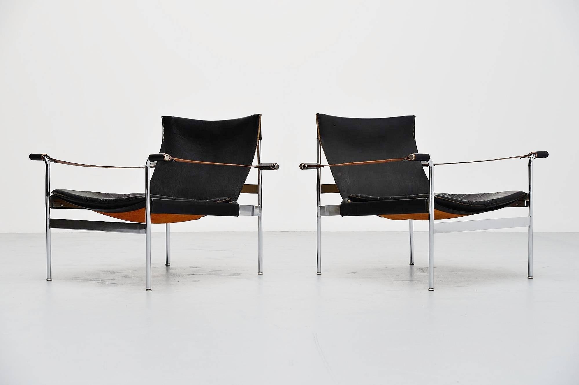 Hans Konecke Tecta Lounge Chairs, Germany, 1954 In Good Condition In Roosendaal, Noord Brabant
