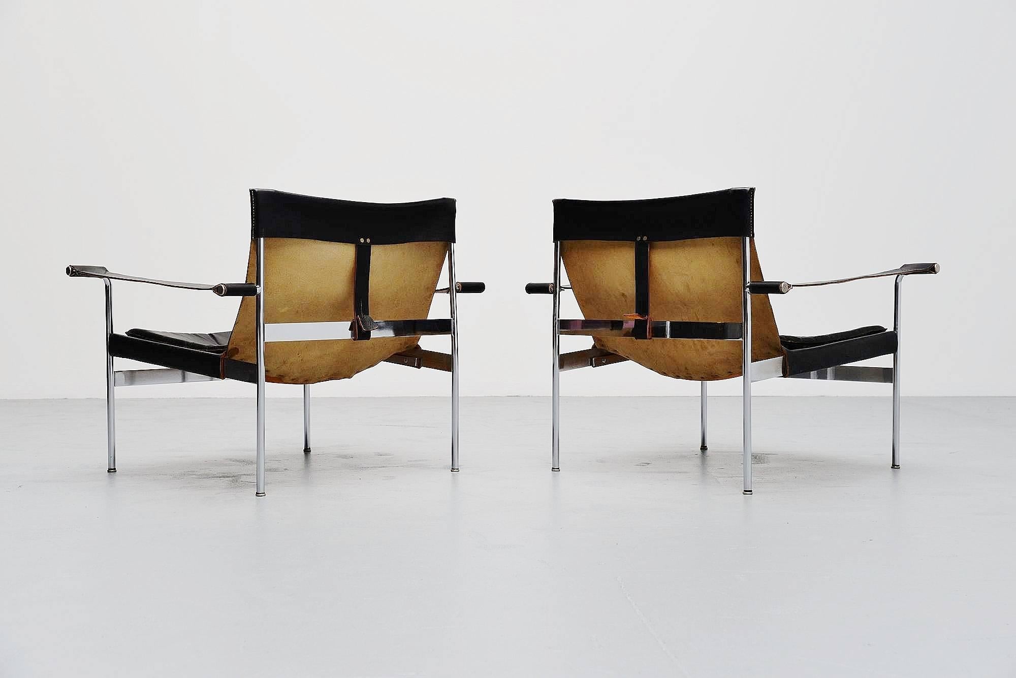 Mid-20th Century Hans Konecke Tecta Lounge Chairs, Germany, 1954