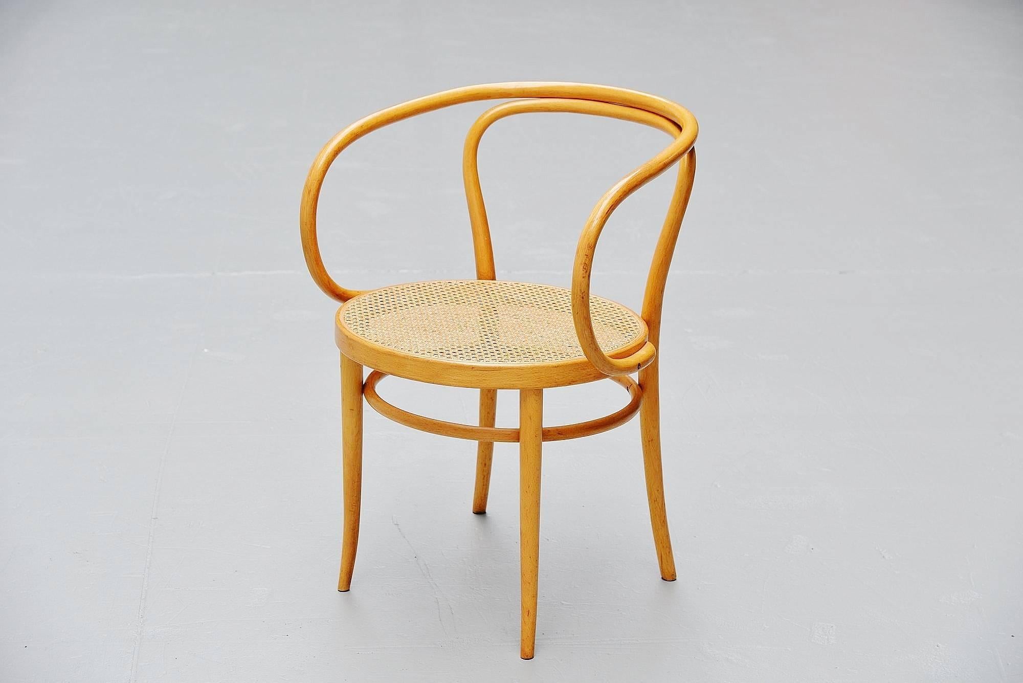 Late 20th Century Thonet Dining Chairs Model 209, Austria, 1979