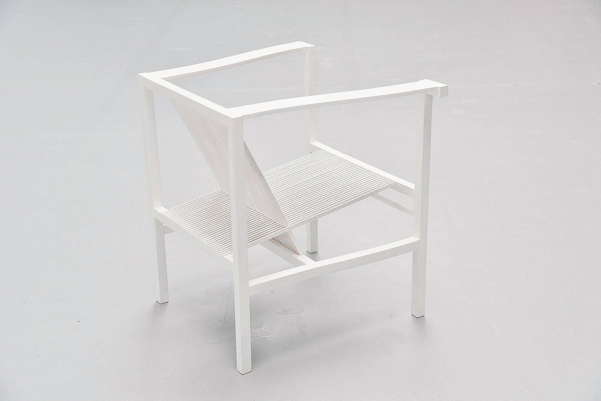 Ruud Jan Kokke High Slat Chair by Metaform, 1984 1