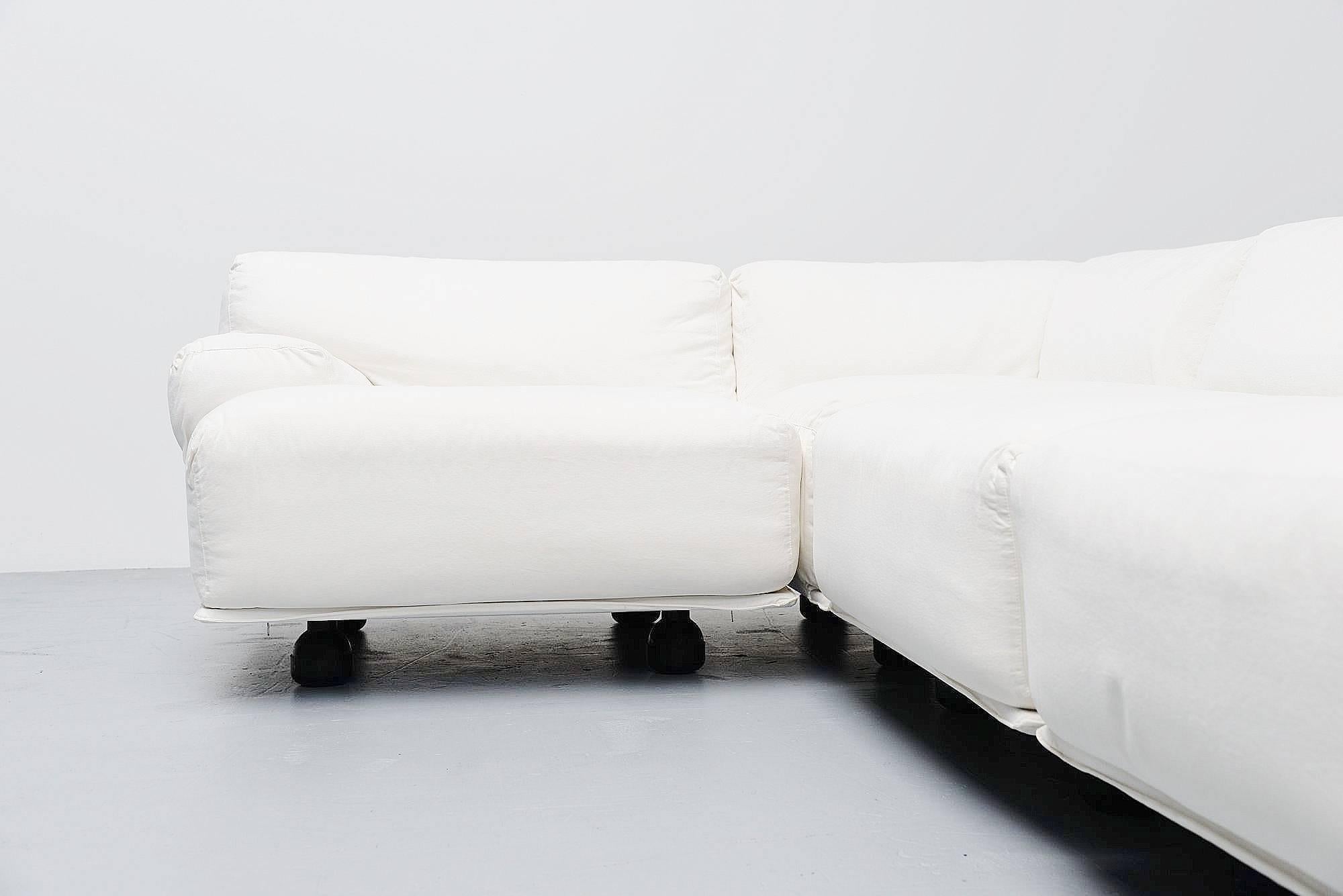 Vico Magistretti Fiandra Sofa von Cassina, Italien, 1975 im Zustand „Gut“ in Roosendaal, Noord Brabant