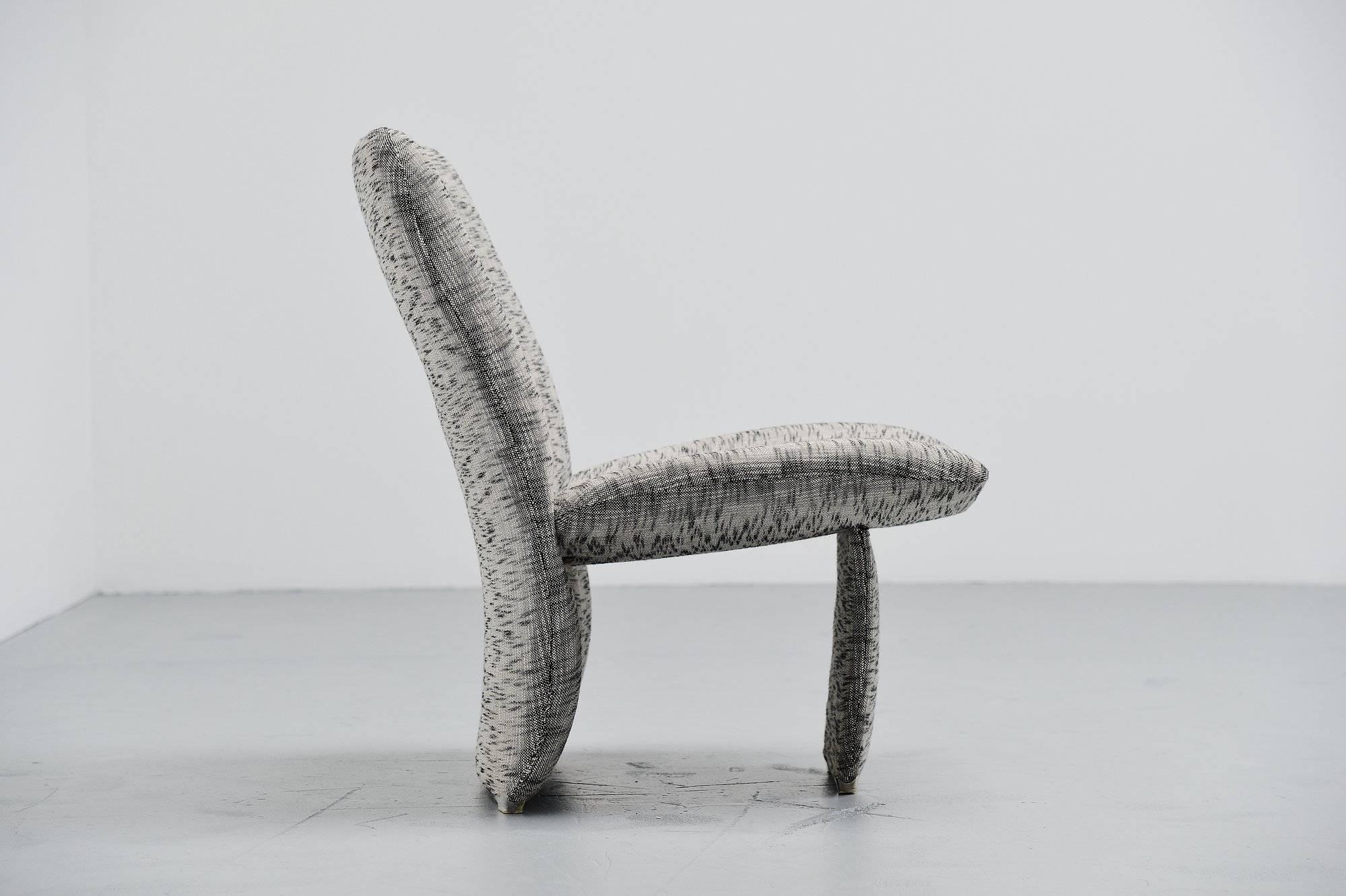 French Olivier Mourgue Style Lounge Chair, France, 1970