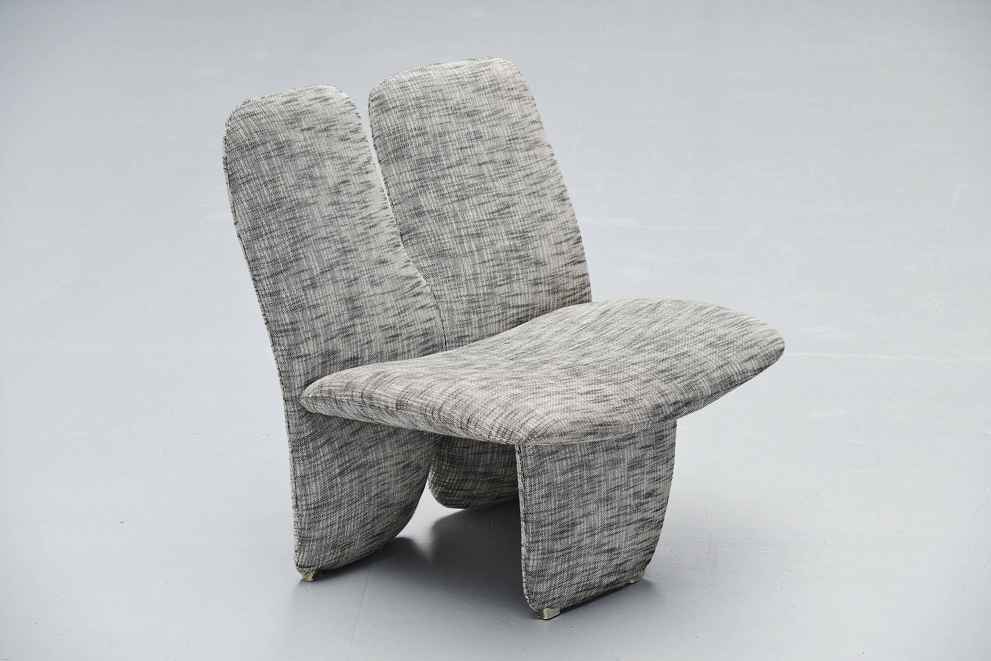 Olivier Mourgue Style Lounge Chair, France, 1970 1