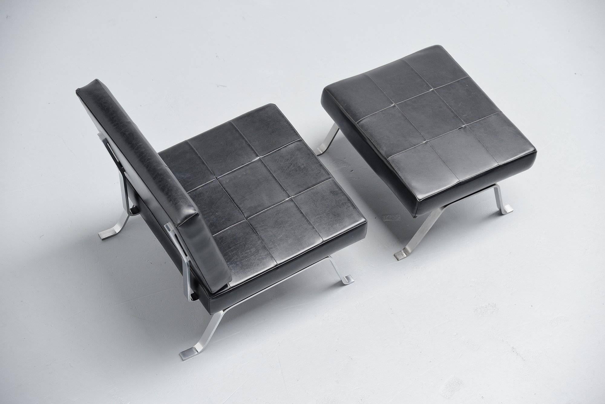 Mid-20th Century Hein Salomonson AP Originals Lounge Chair Set, Holland, 1960