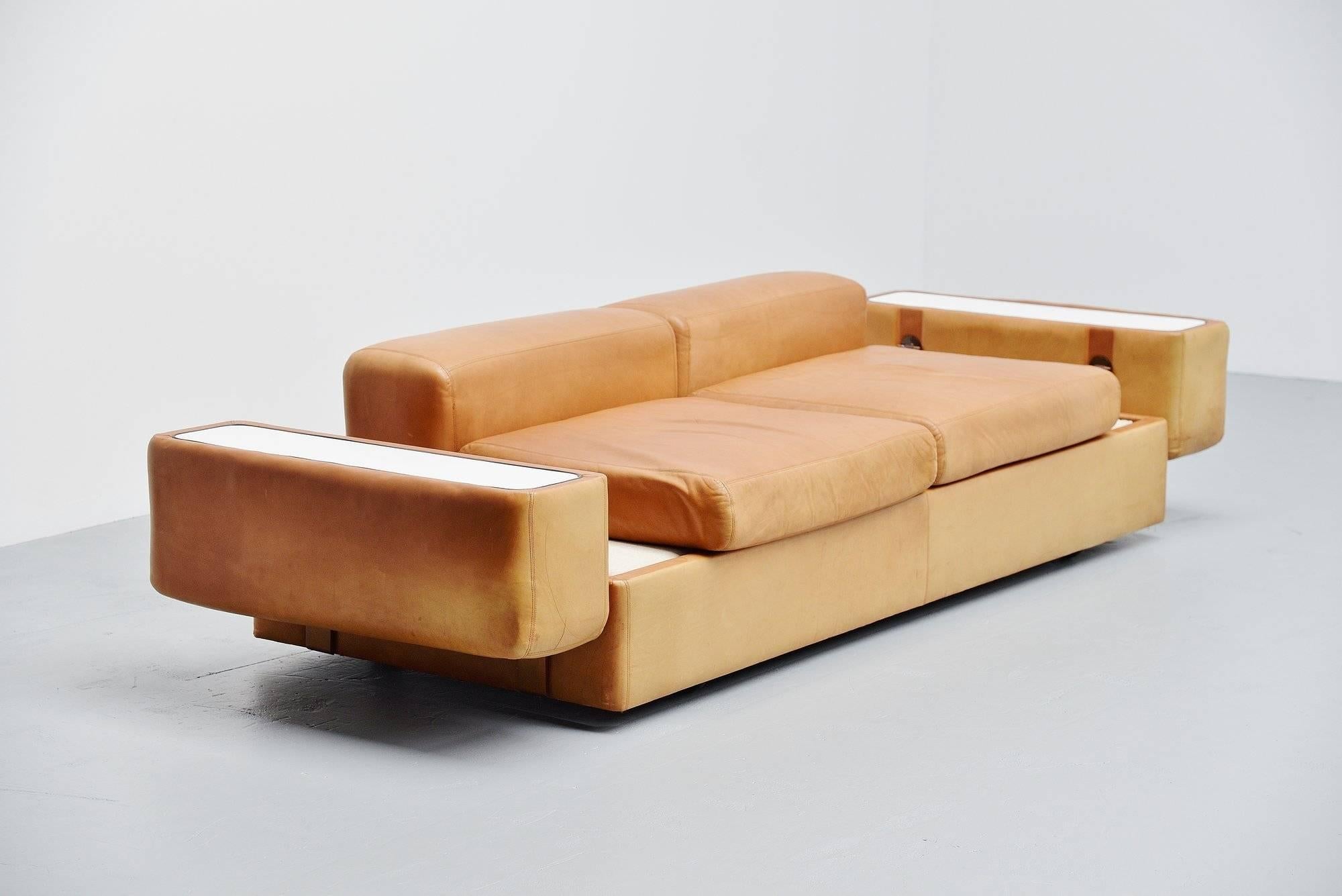 Italian Tito Agnoli Daybed Sofa Cinova, Italy, 1968