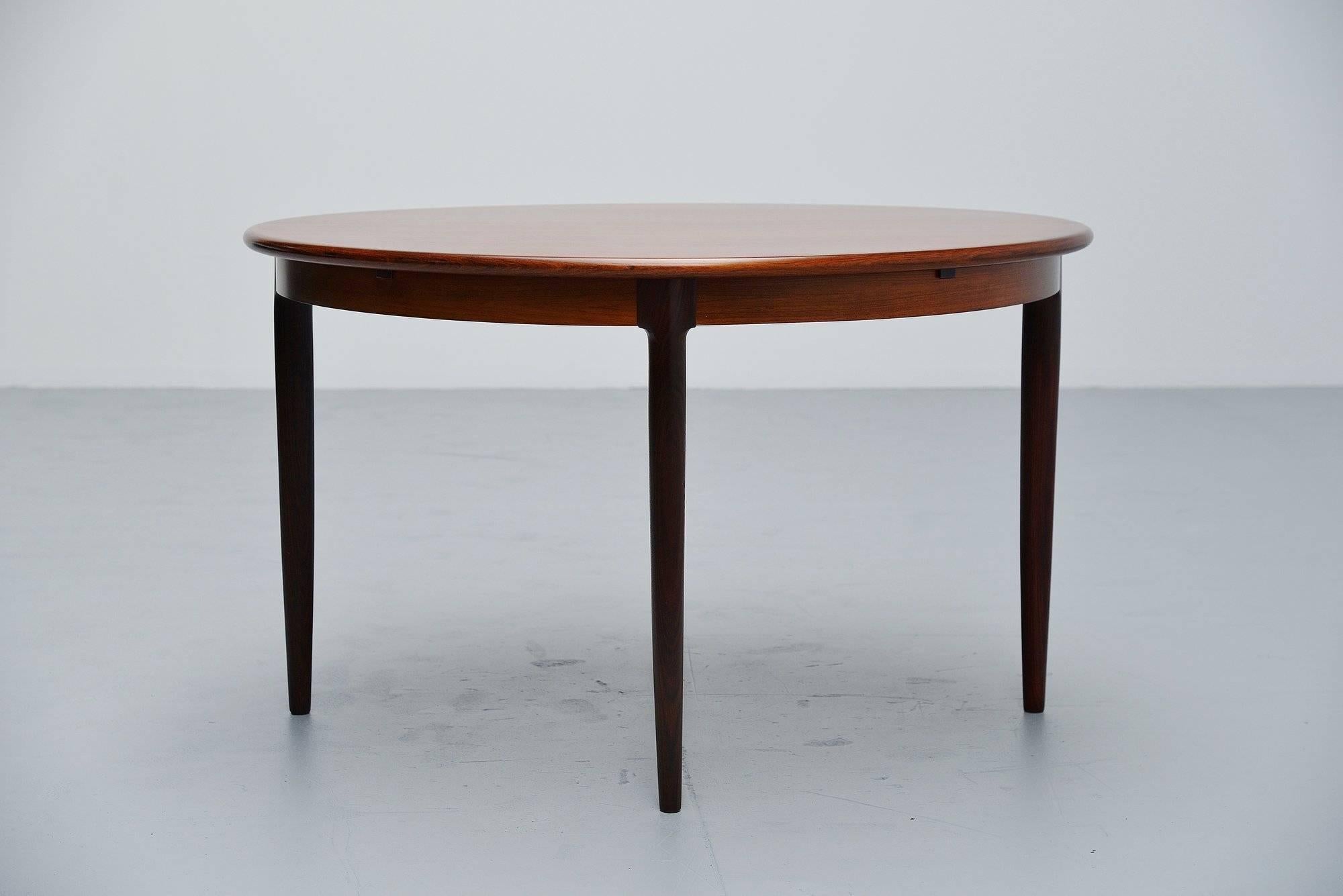 Niels Moller Rosewood Dining Table Model 15, Denmark, 1960 1