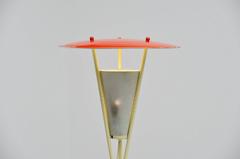 Lámpara de pie modernista holandesa 1950 Colores, Holanda, 1950
