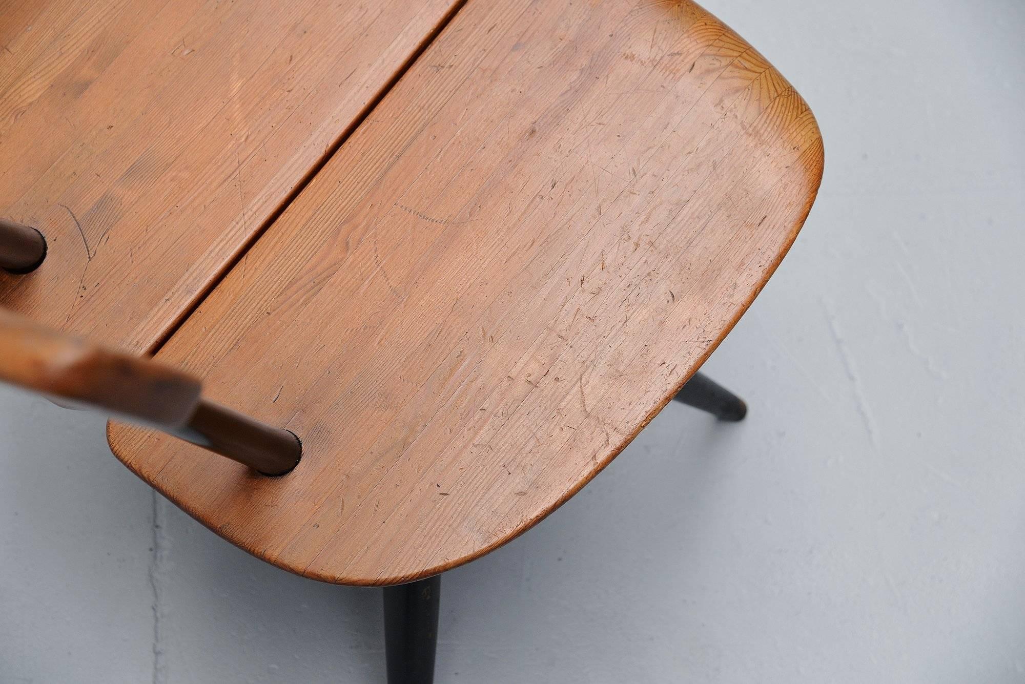 Ilmari Tapiovaara Pirkka Lounge Chair Finland, 1955 In Excellent Condition In Roosendaal, Noord Brabant