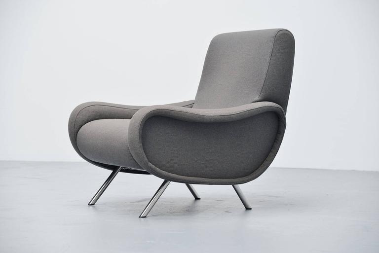 Mid-Century Modern Marco Zanuso Lady Chair Arflex, Italy, 1951 For Sale
