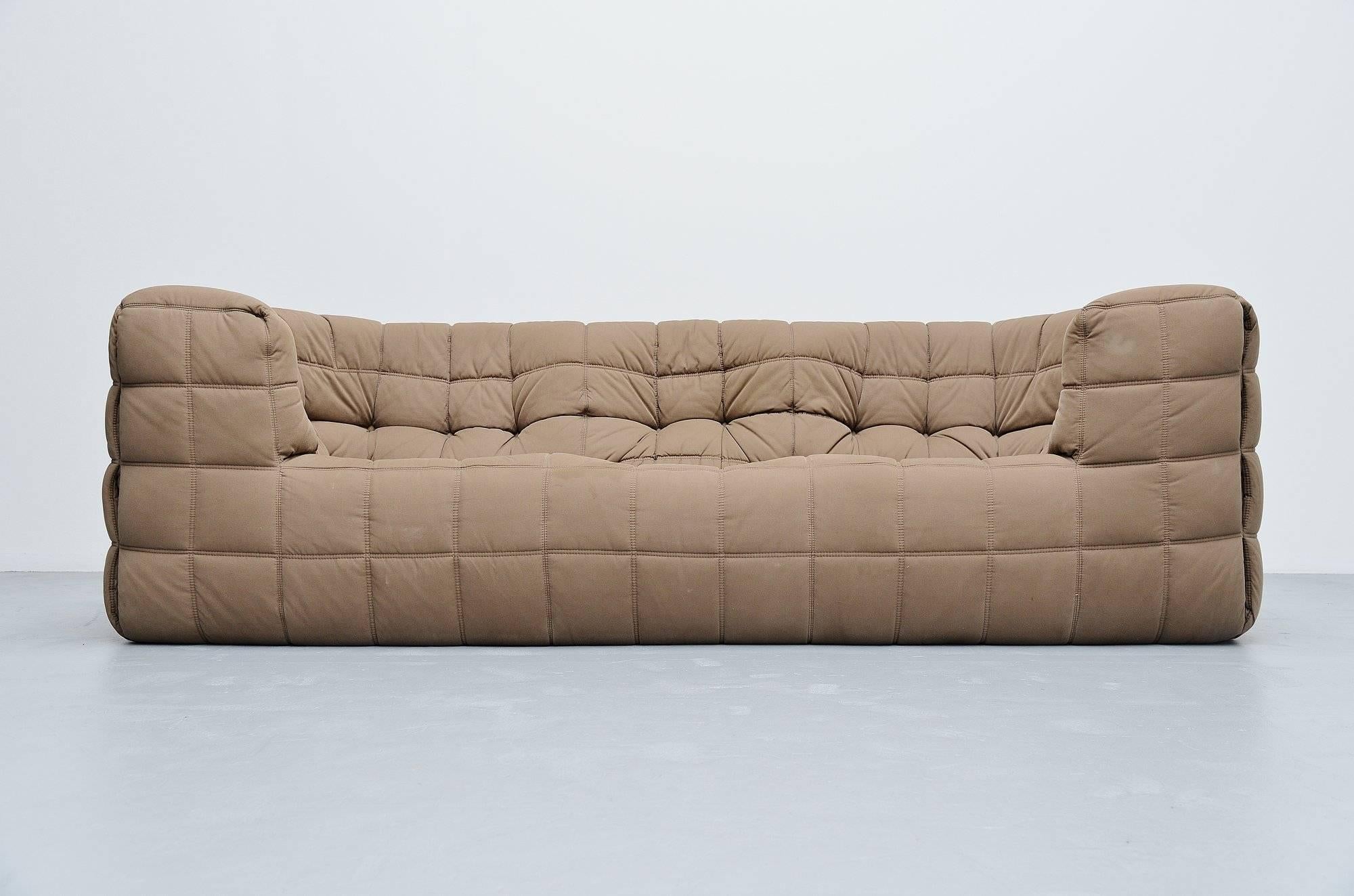 Ligne Roset Kashima Sofa Michel Ducaroy 1976 Togo, Sofa im Zustand „Hervorragend“ in Roosendaal, Noord Brabant