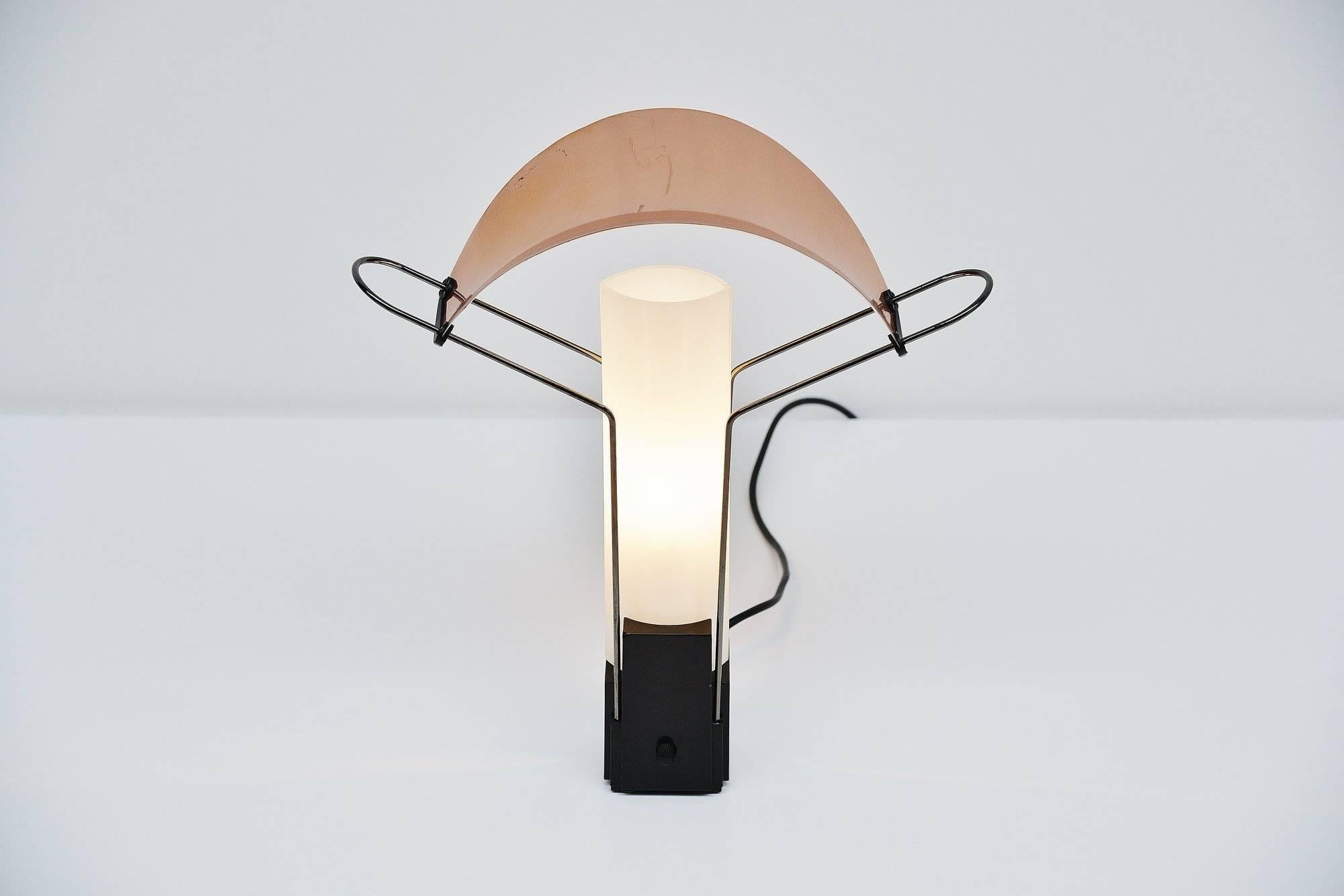 Mid-Century Modern Palio Table Lamp Arteluce Perry King & Santiago Miranda, 1985