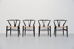 Hans Wegner Wishbone Chairs Carl Hansen, Denmark, 1949