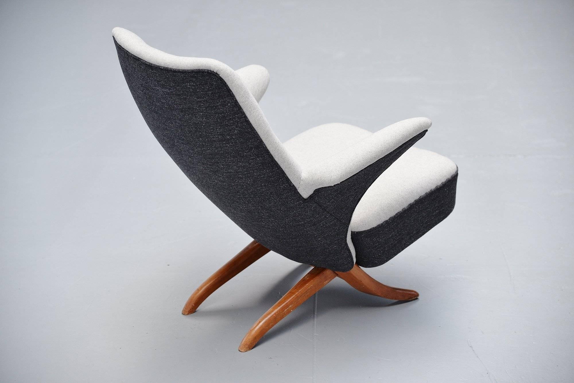 Mid-20th Century Theo Ruth Penguin Chairs Artifort, 1957