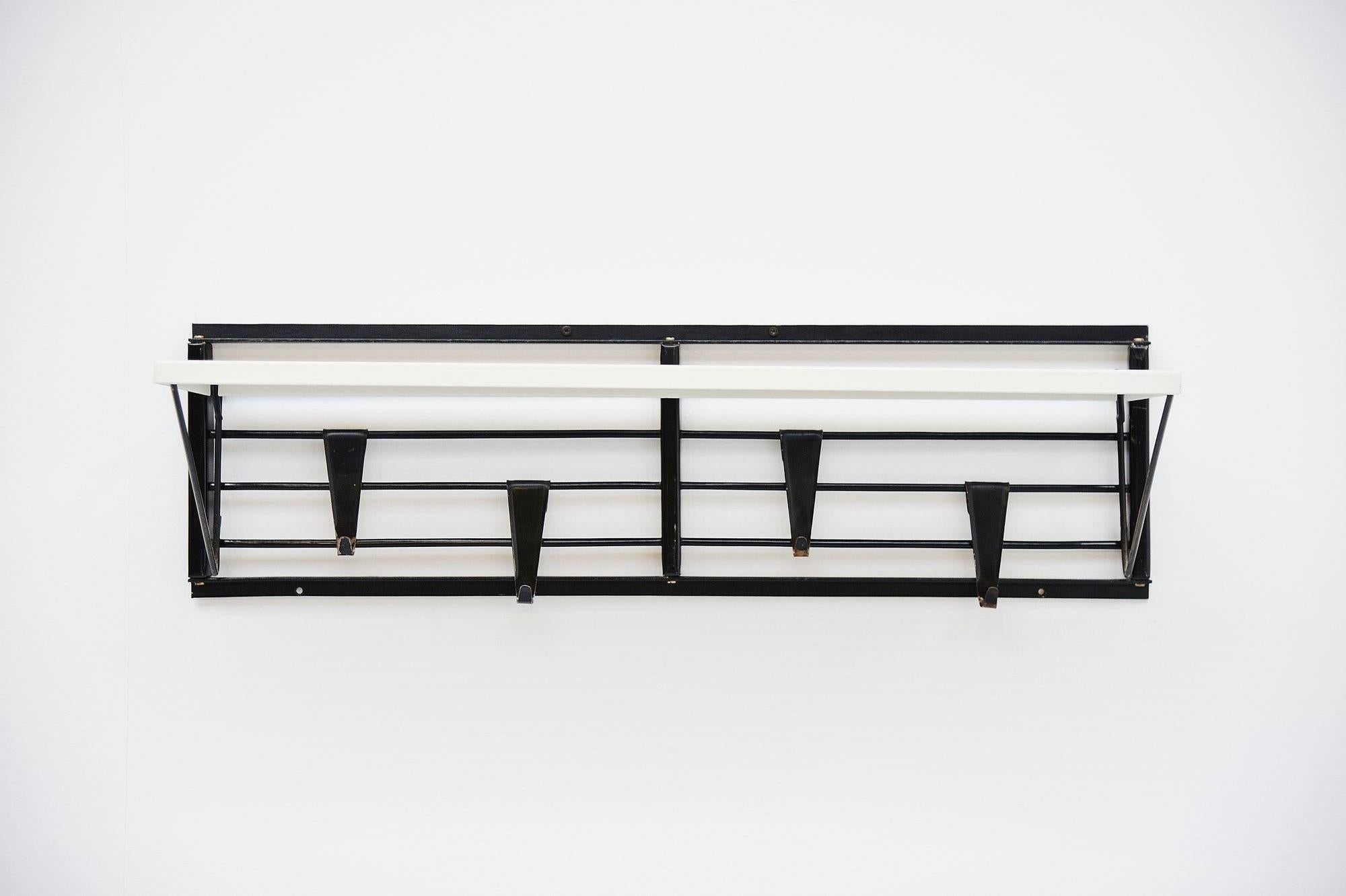 Mid-Century Modern Pilastro Coat Rack by Tjerk Reijenga, Holland, 1960