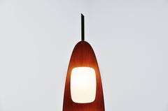 Goffredo Reggiani Surfboard Floor Lamp, Italy, 1960