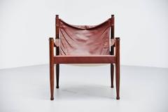 Erik Worts Safari Chair for Niels Eilersen, Denmark, 1960