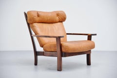 Sergio Rodrigues Style Ox Lounge Chair Brazil, 1960