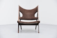 Ib Kofod Larsen Knitting Chair Christensen and Larsen, 1950