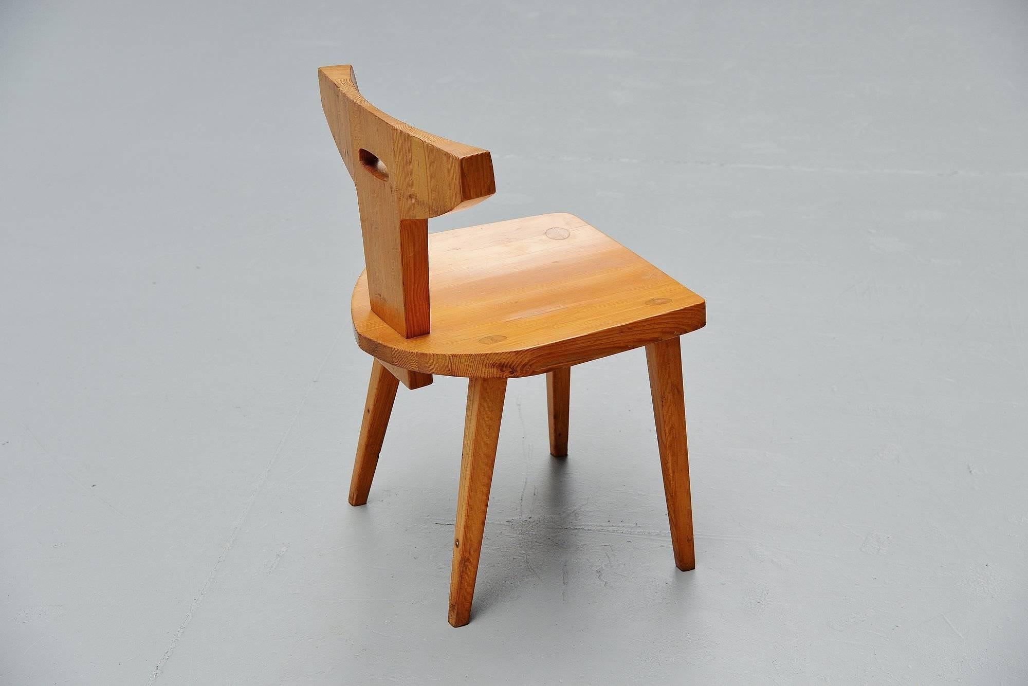 Mid-20th Century Jacob Kielland Brandt Dining Chairs Set of Four, Denmark, 1960