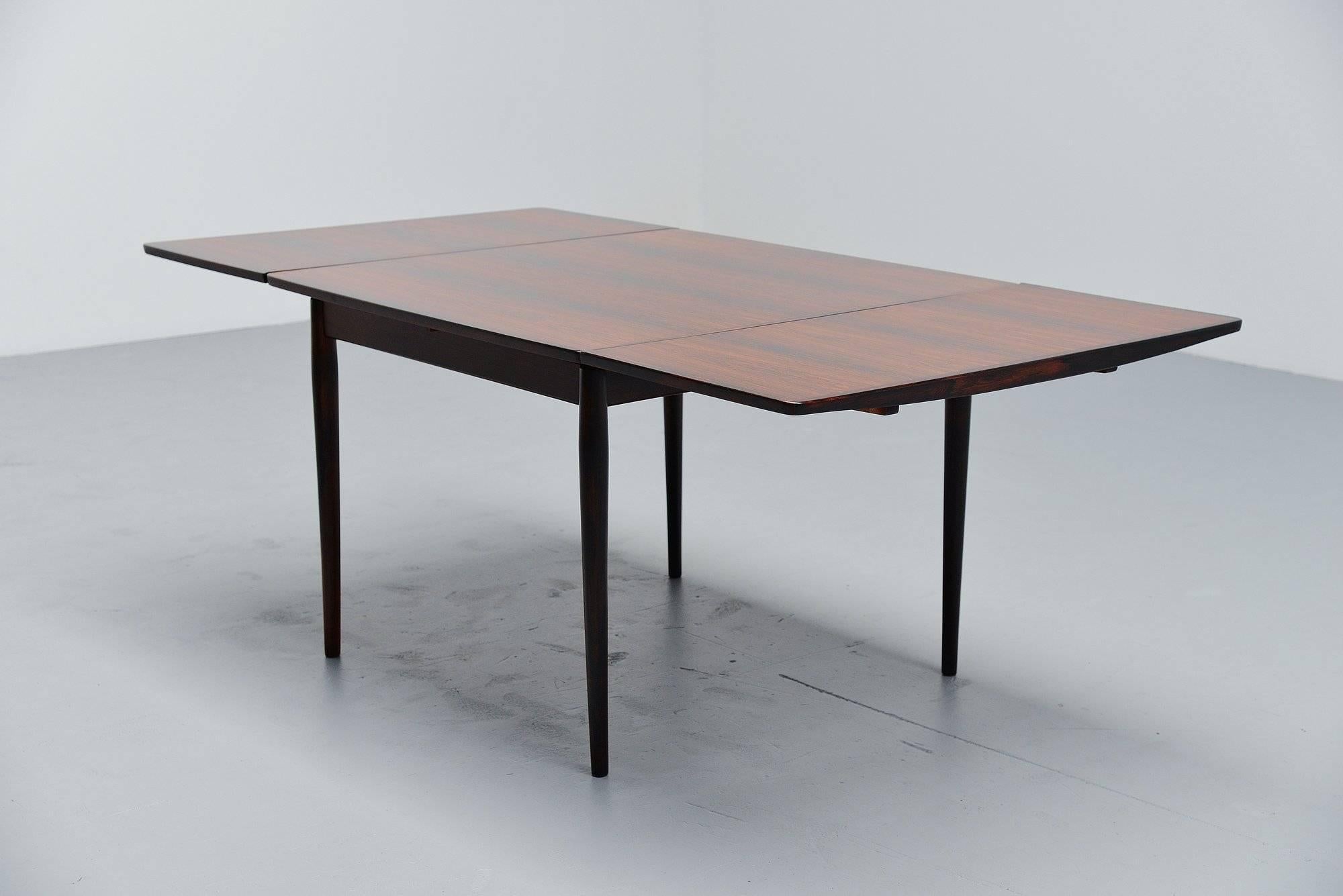 Scandinavian Modern Arne Vodder Table in Rosewood for Sibast Møbler, 1960