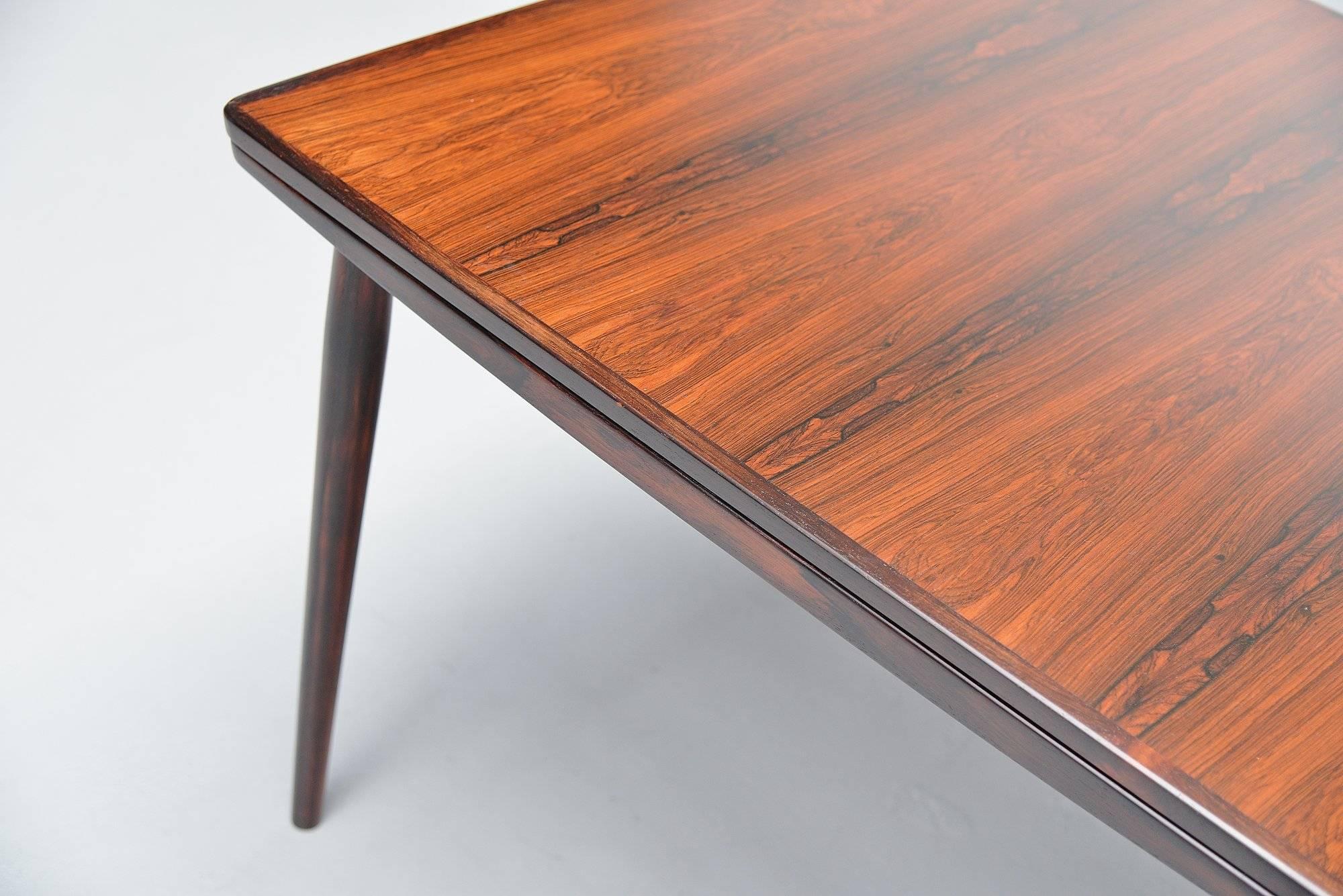 Arne Vodder Table in Rosewood for Sibast Møbler, 1960 In Excellent Condition In Roosendaal, Noord Brabant