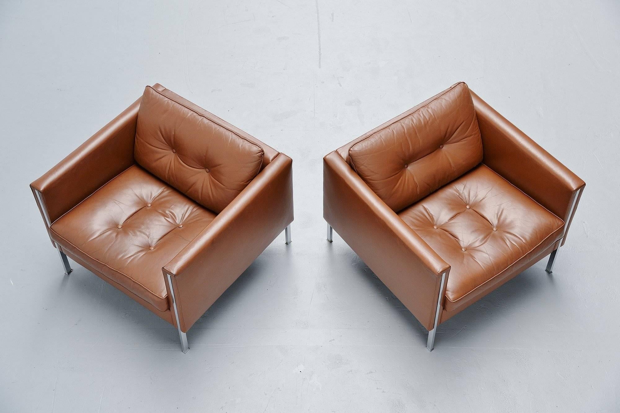 Mid-20th Century Pierre Paulin 442 Lounge Chairs Artifort, 1962