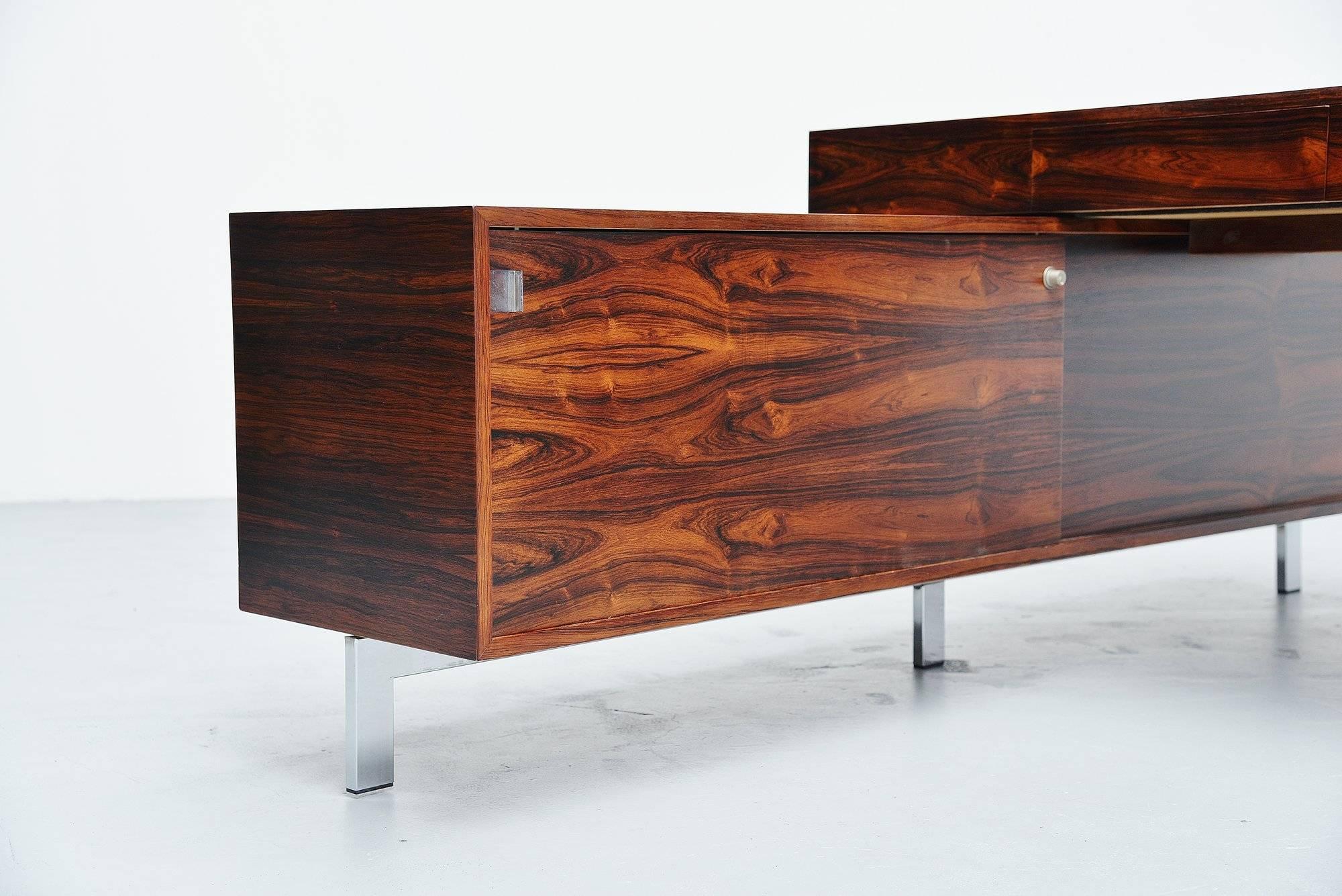 Rosewood Conference Desk Made in Denmark, 1960 1