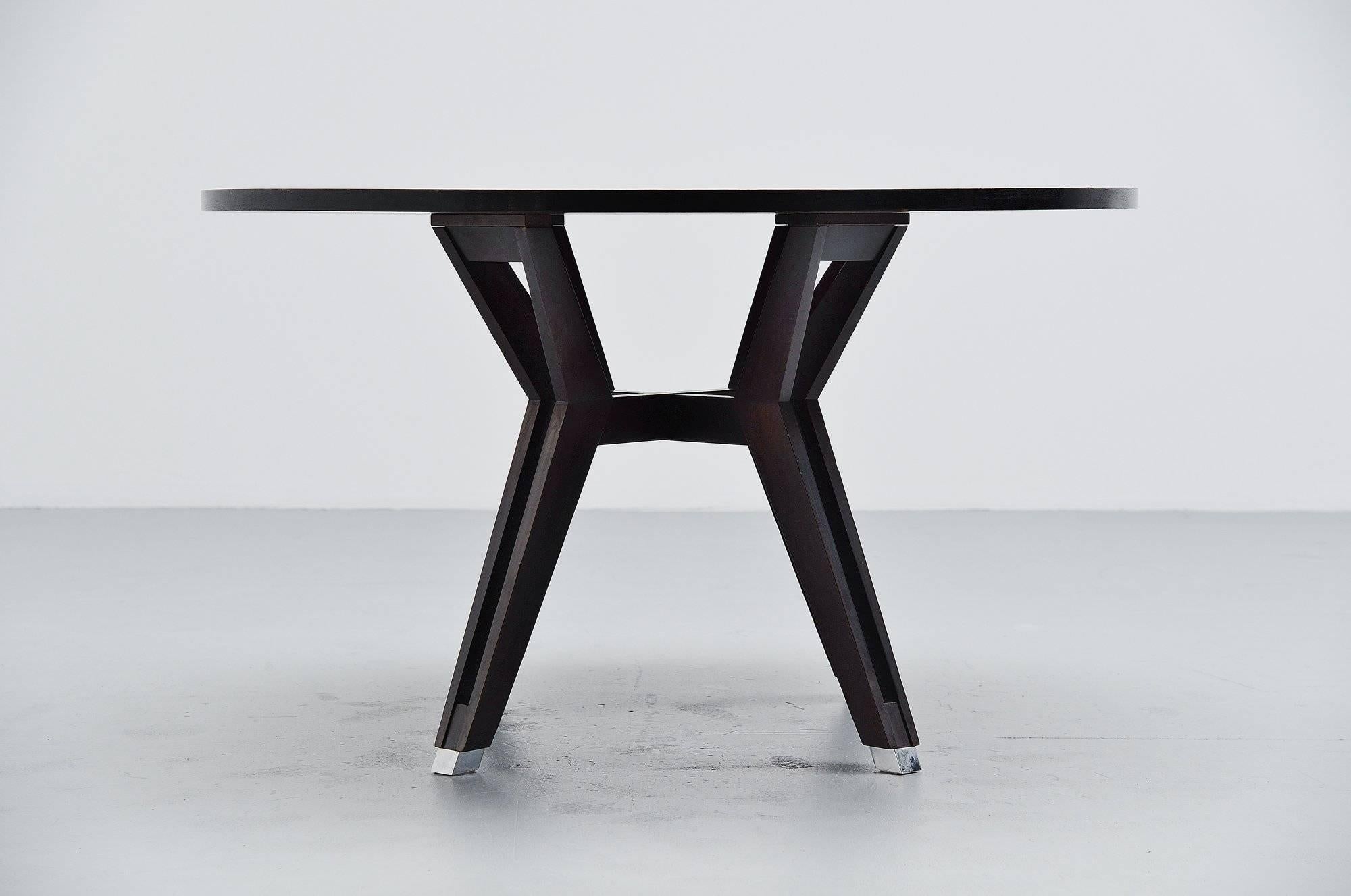 Mid-Century Modern Ico Parisi MIM Dining Table in Rosewood, Italy, 1958