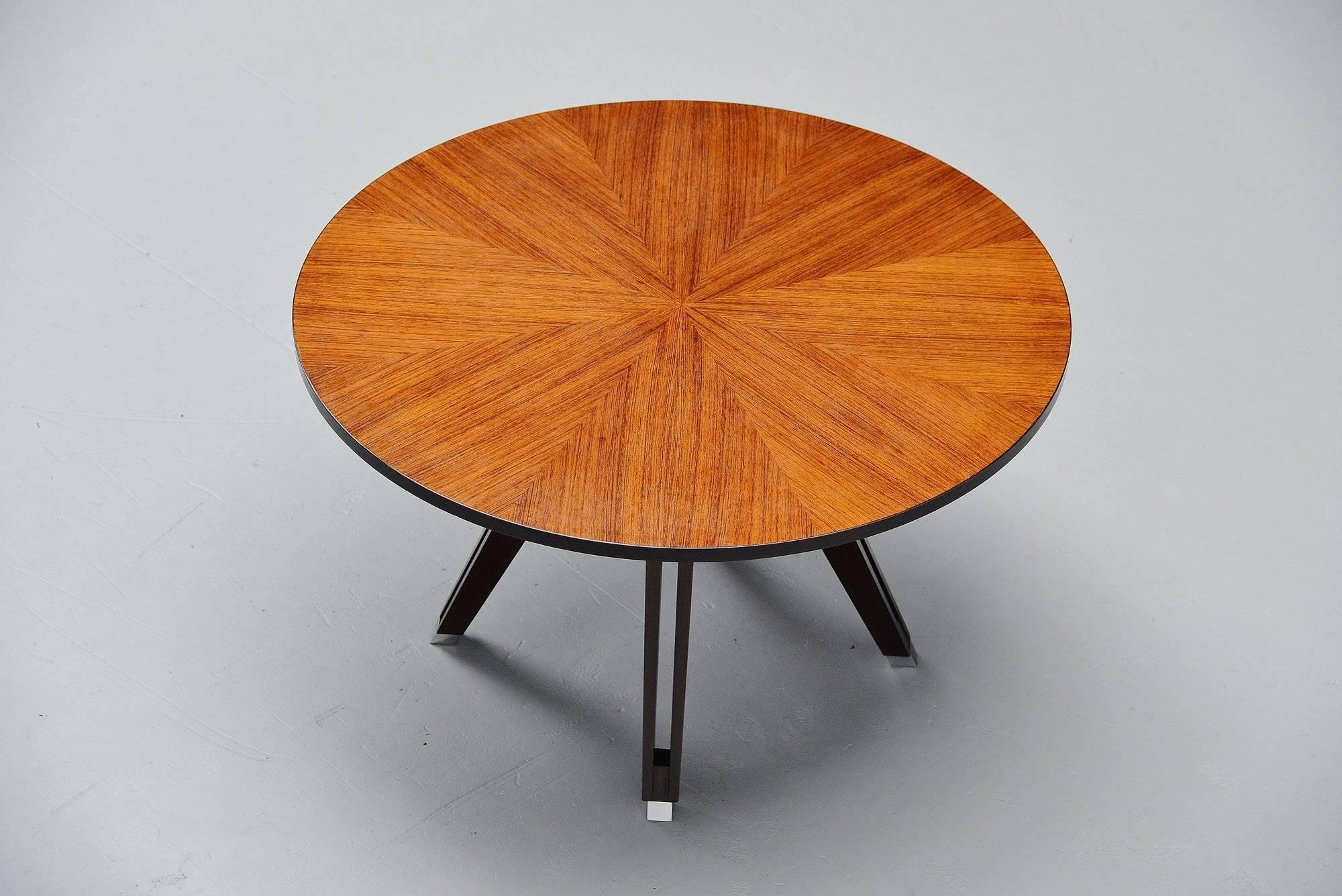 Ico Parisi MIM Dining Table in Rosewood, Italy, 1958 In Excellent Condition In Roosendaal, Noord Brabant
