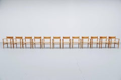 Hans J Wegner CH37 Armchairs Carl Hansen, Denmark, 1962