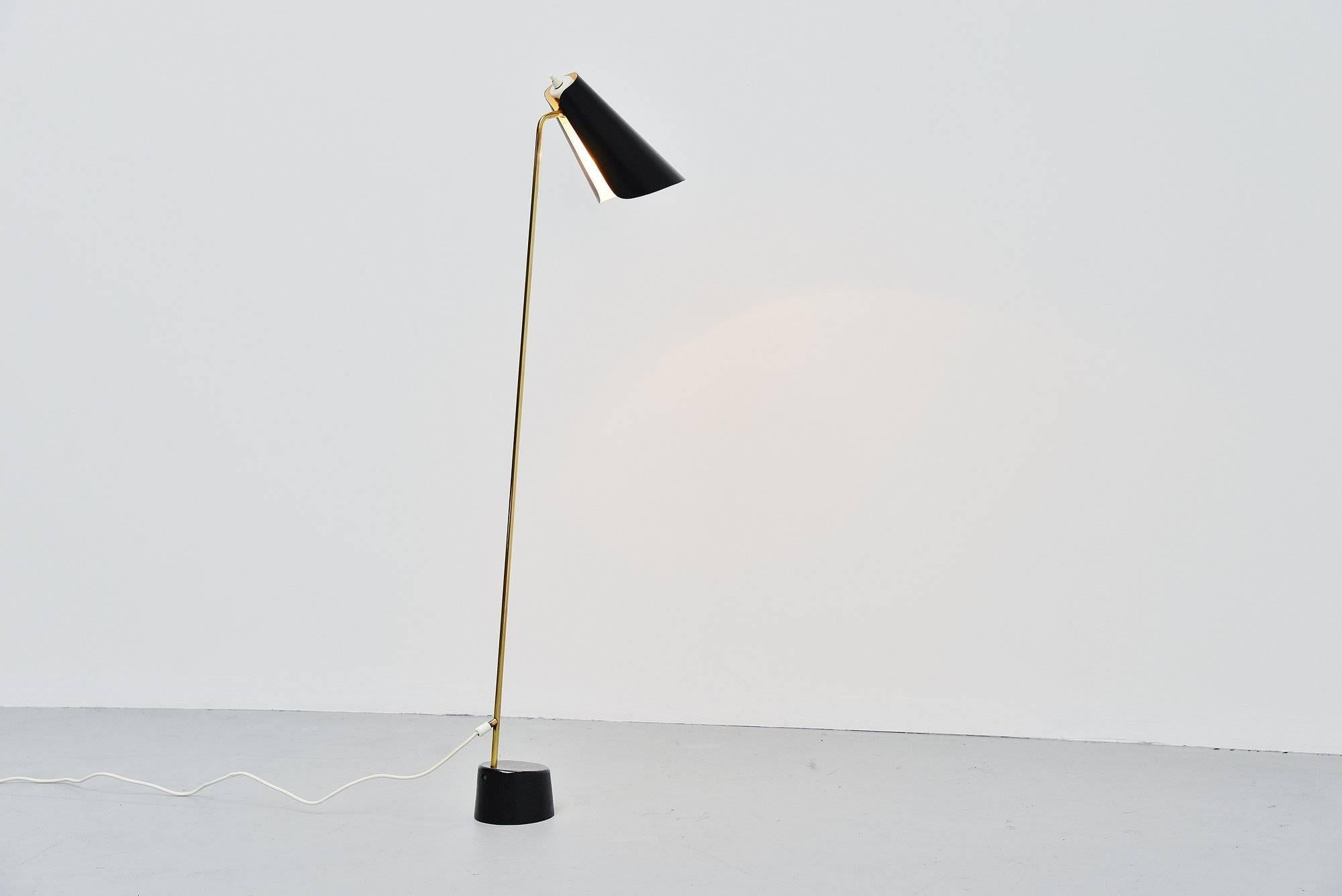 Mid-20th Century ASEA Belysning Floor Lamp, Sweden, 1960