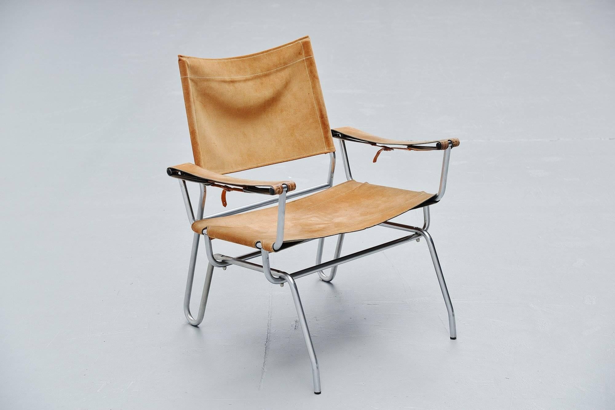 Mid-20th Century A. Dolleman Easy Chair for Metz & Co, Holland, 1960