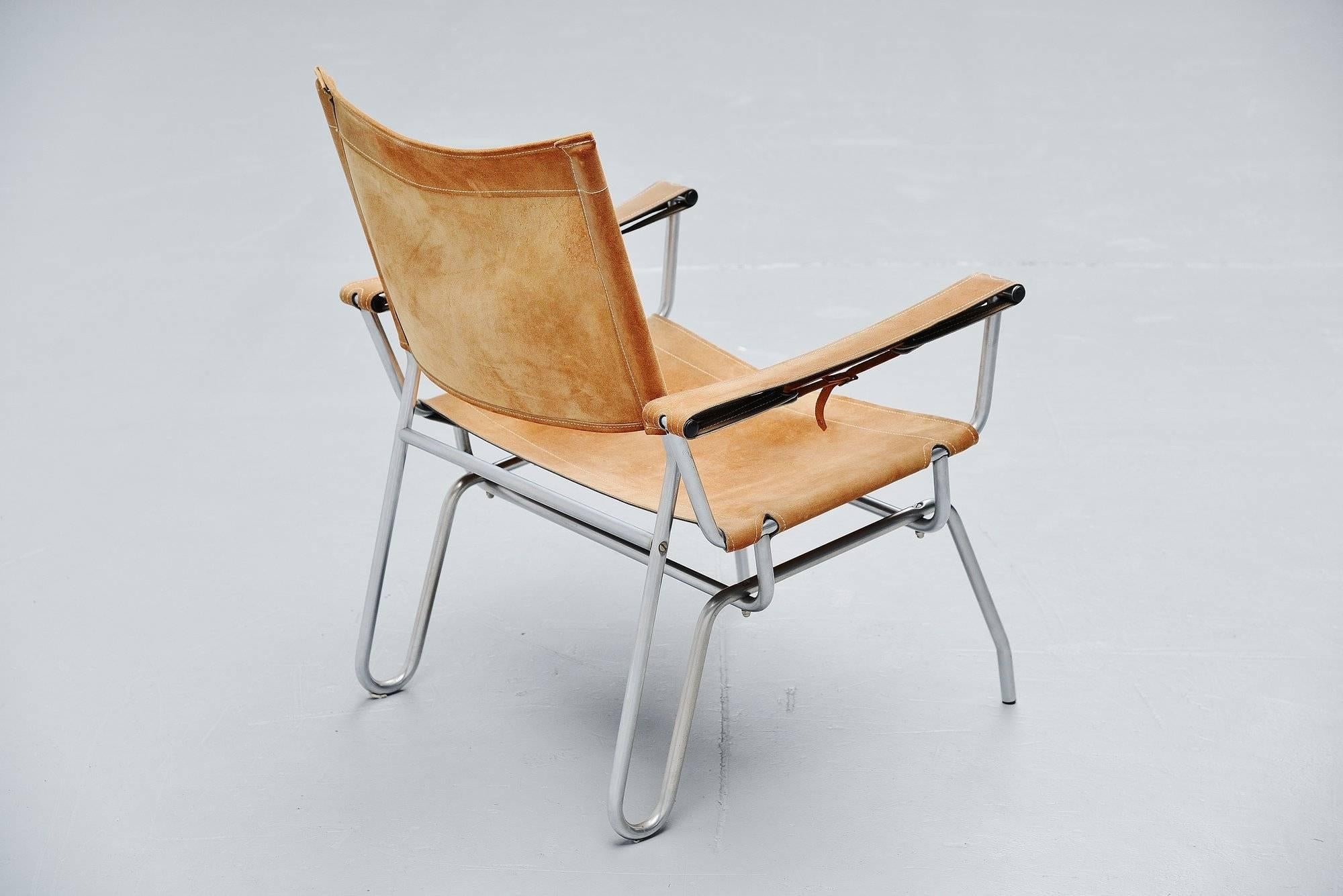 Dutch A. Dolleman Easy Chair for Metz & Co, Holland, 1960