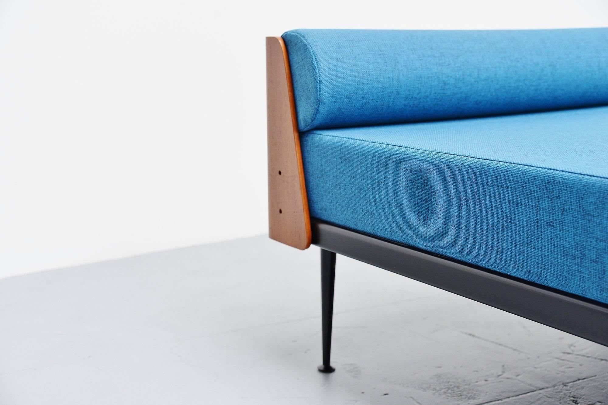 Cold-Painted Friso Kramer Euroika Daybed Auping Holland, 1963